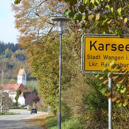 Erholungsraum Karsee - Ferienwohnung Wangen im Allgäu Eksteriør bilde