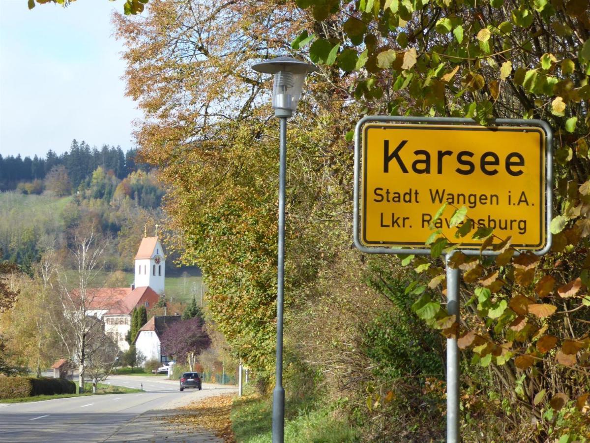 Erholungsraum Karsee - Ferienwohnung Wangen im Allgäu Eksteriør bilde
